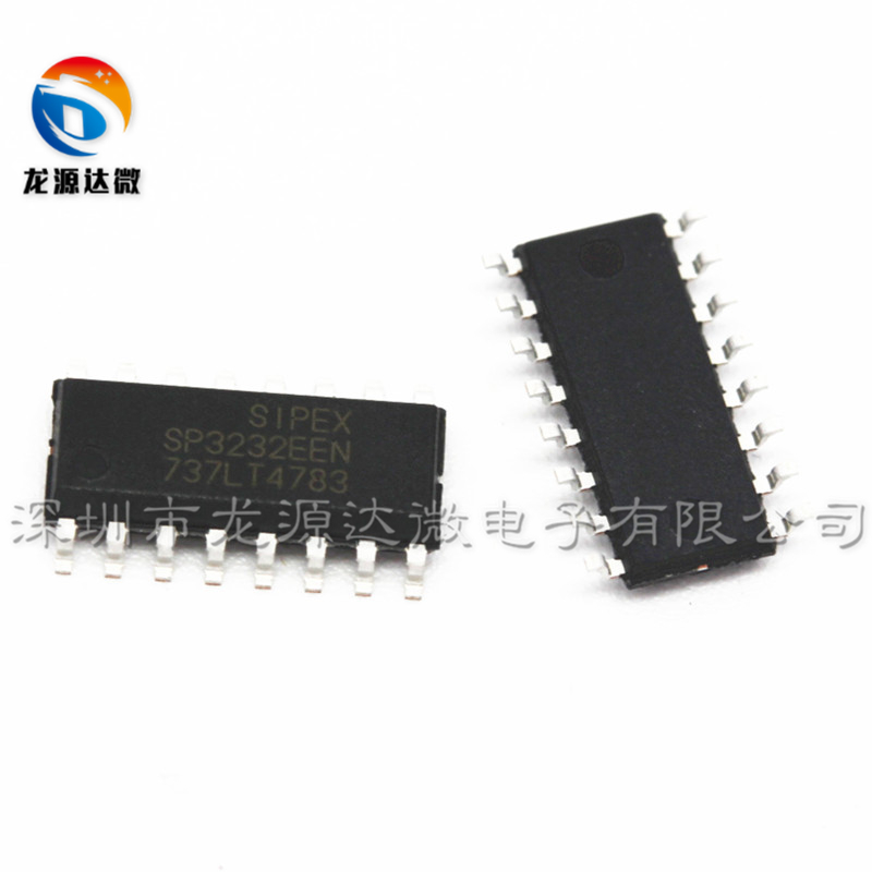 全新SP3232EEN-L/TR SOP-16 SP3232EEN 原装 RS-232接口集成电路