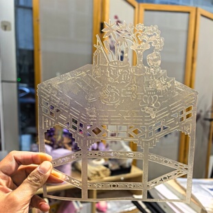 皮影材料包半成品DIY桌椅团建沙龙亲子手工暖场文化创意国风传统
