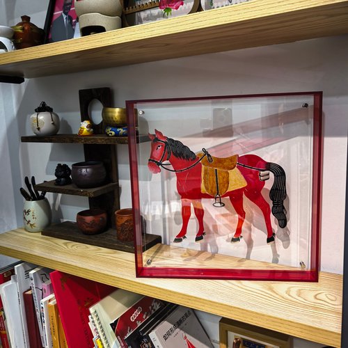 文创皮影马上有钱马上发财风水局