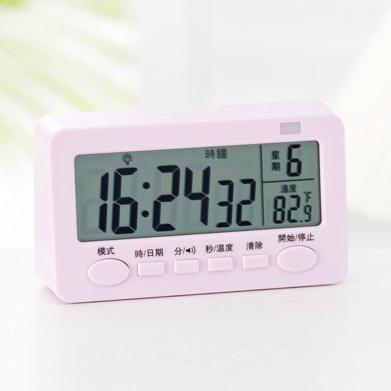 학생들이 시간 관리 주방 전자 다기능 알람 시계를 배우기 위해 대학원 입학 시험 문제에 대한 타이머 카운트다운 알림