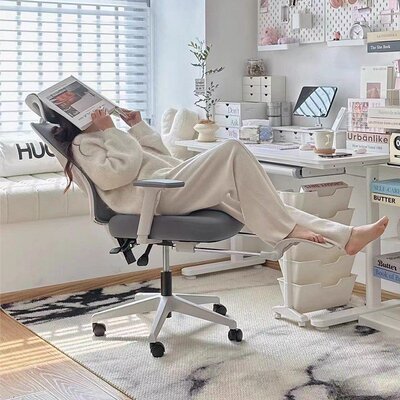 【B】黑白调人体工学椅电脑椅家用椅子办公椅学习椅电竞椅书桌椅