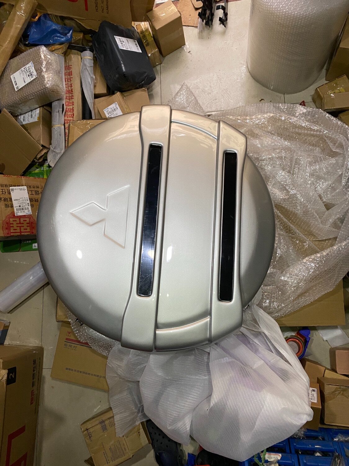 适用于 V73 V75 V77   备胎罩  壳 盖 车胎罩 后胎套 塑料带标