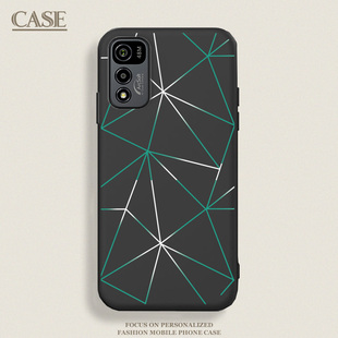 适用酷派COOL20手机壳CP03简约渐变线条锋尚40防摔全包边软胶保护套