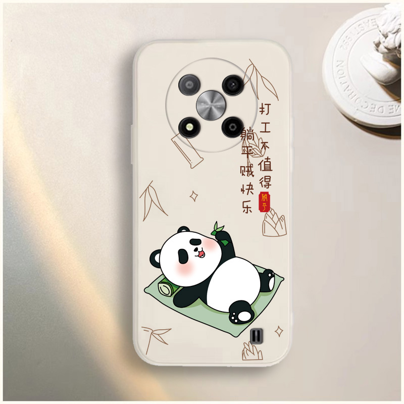 适用中兴畅行50手机壳ZTE 7543N保护套小鲜50卡通可爱熊猫防摔软壳