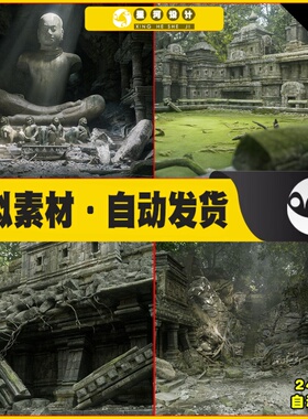 [VP] Temples of Cambodia - Ruins exterior and interior吴哥窟