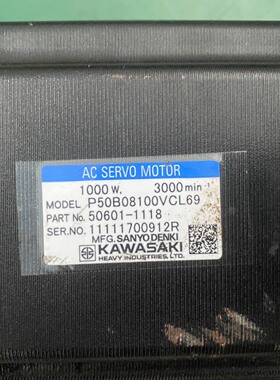 议价川崎伺服电机P50B08100VCL69议价商品议价