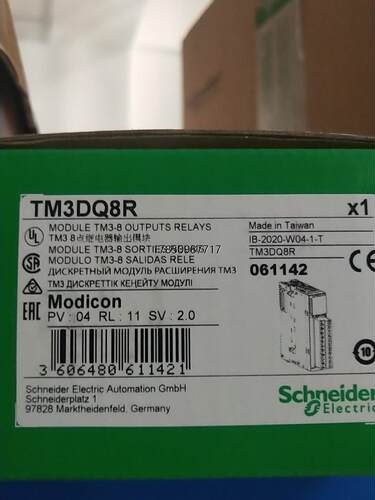 议价施耐德TM3DQ8R Plc8点继电器输出模块 特价出售议价