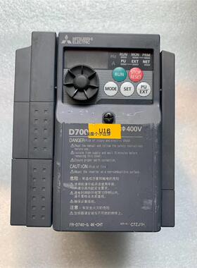 议价议价议价三菱.变频器F-D74-04K0-CRHT包好不包邮18年机议价