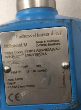 议价Endress+H-auser恩德斯豪斯 音液位计叉开关A FTM51AB32M232A