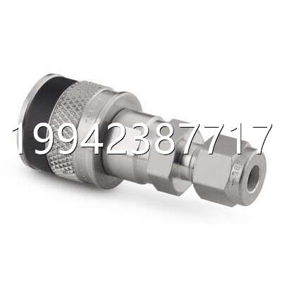 议价Sw世agelok快伟洛克SS-Q4-B-400CK1仪表速接头1/4 in.卡套黑