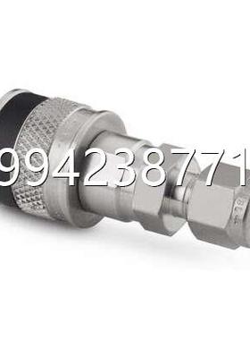 议价Sw世agelok快伟洛克SS-Q4-B-400CK1仪表速接头1/4 in.卡套黑