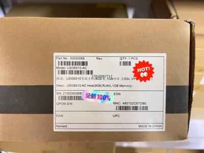 议价询价华为USG6510 下一代防火墙，原装正品全新未开封议价询价