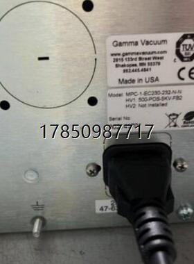 议价询价Gamma Vacuum Digitel 1000W MPC议价询价