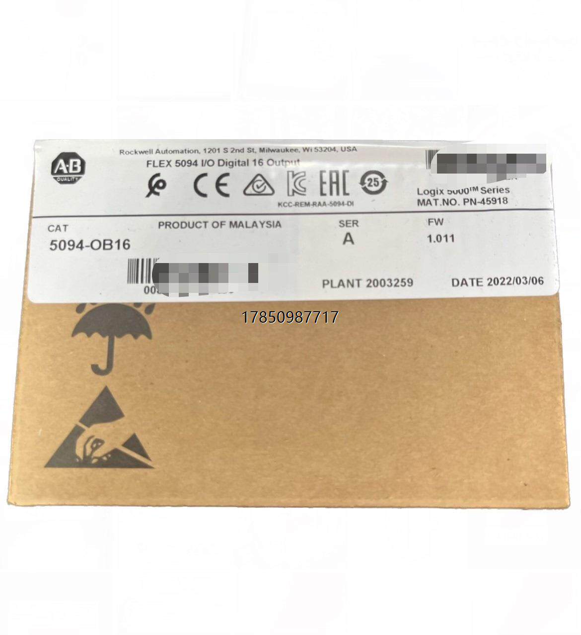 议价5094-OB16 全新AB原装PLC现货 议价议价