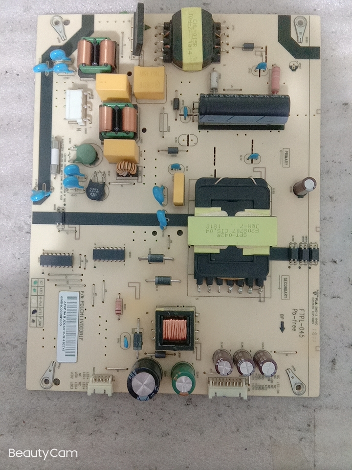 夏普XLED-50Z38A 电源板 P01CM11V003A1F FTPL-045