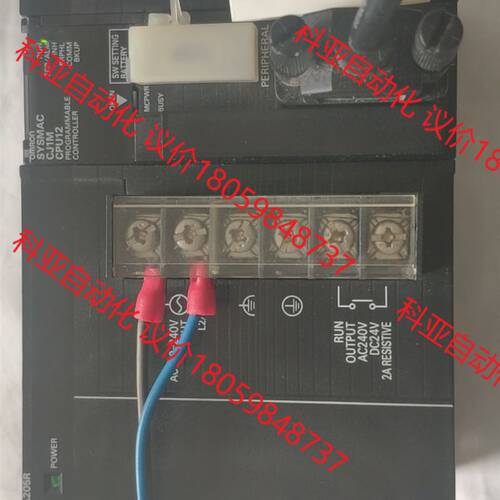 欧姆龙CJ1M-CPU12,成色漂亮新如图实物360度拍摄的