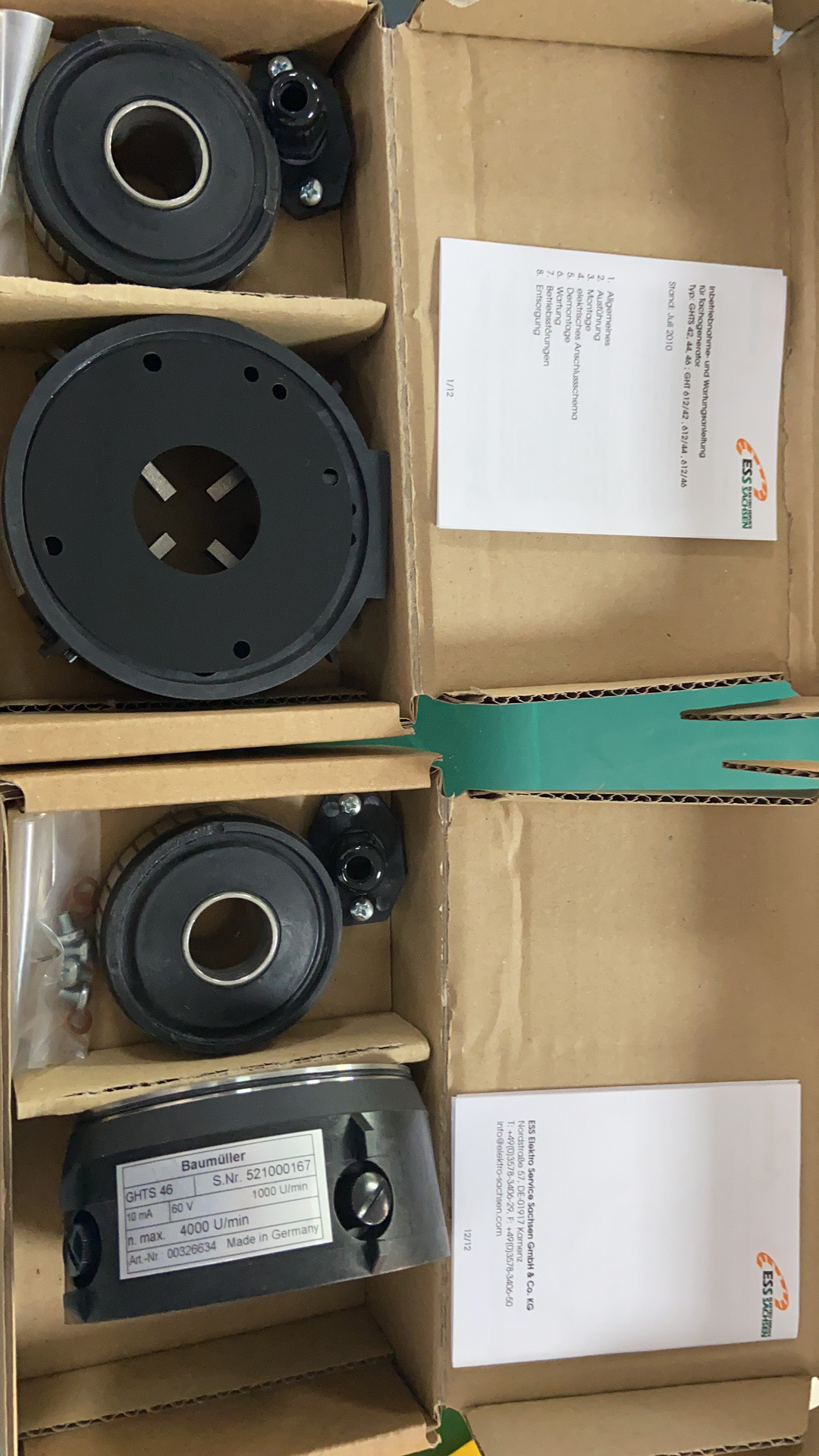 议价BAUMULLER包米勒GHTS42 测速电机 高宝KBA印刷机测速发电议价