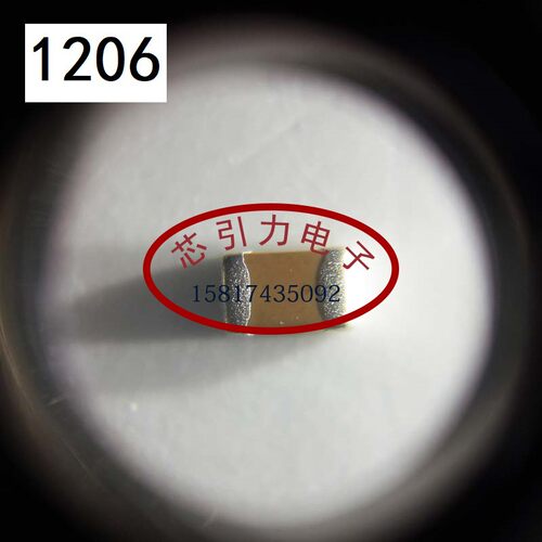1206 1UF 电压：50V ±20% TCC1206X7R105M500FT 贴片电容可直拍