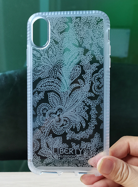 Tech21手机壳适用于XS Max保护套防摔全包欧美软壳个性皮纹防摔壳