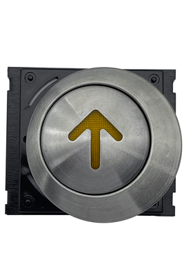 日立电梯配件按钮CL-PO橙色橙光A4N13895不锈钢按钮外呼楼层按键