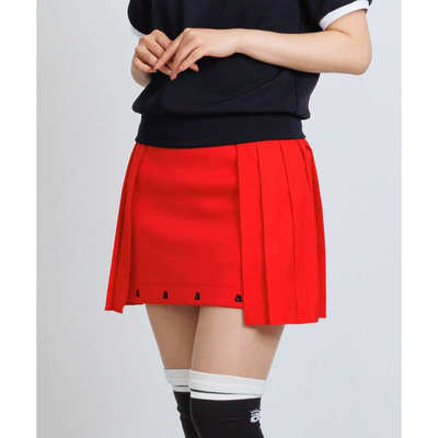 日本25秋冬款ARCHIVIO女士高尔夫服装舒适弹力时尚舒适百褶裙短裙