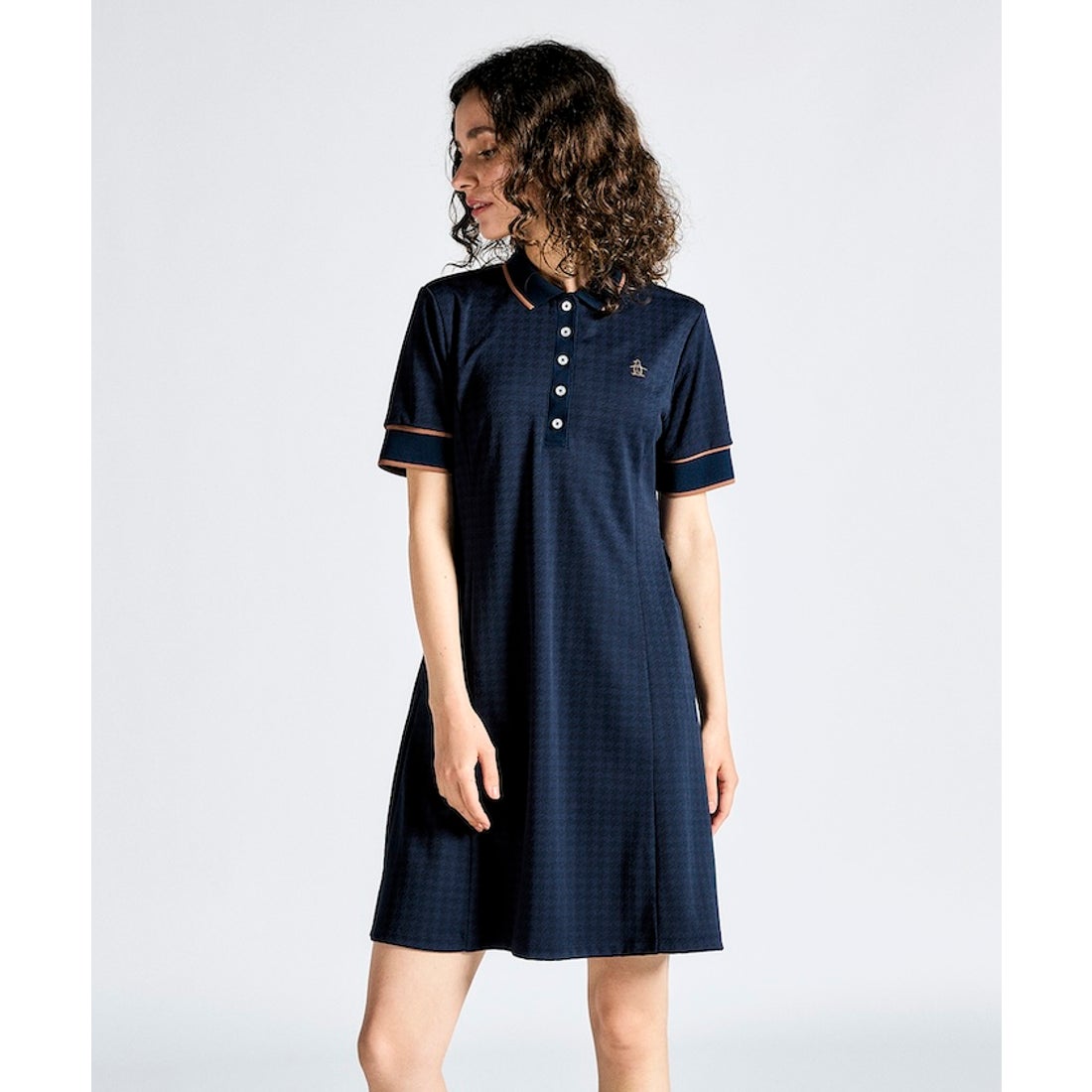 24年日本代购MUNSINGWEAR/万星威高尔夫服装女士时尚polo衫连衣裙