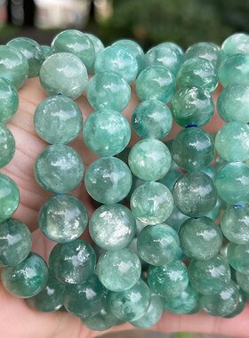 正品7A天然蓝色祖母晶手链