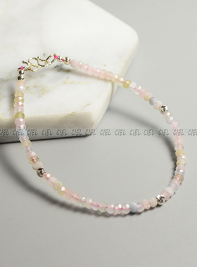 ciel原创手工天然手链天然摩根石