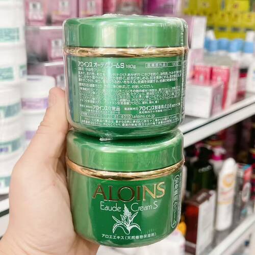 越南代买原装ALOINS阿芦芦荟修复护肤霜手足保湿霜滋润面霜180g