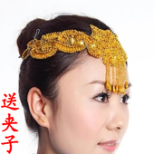 少数民族演出芭蕾舞蹈表演头饰头花傣族蒙古族藏族彝族服装 配饰品