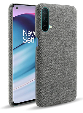 适用于一加Nord CE 5G手机壳OnePlus Nord CE2 Lite布纹半包硬壳