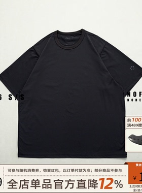 NOFAITH日企东丽简约速干短袖t恤男夏季款纯色基础款宽松休闲上衣