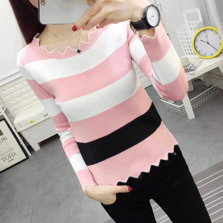 新款韩版秋冬季装女性人2018女装针织衫外套修身潮罩衫毛衣在类目 女装/女士精品, 毛针织衫中 - 来自Buy2taobao.com提供专业的淘宝代购服务