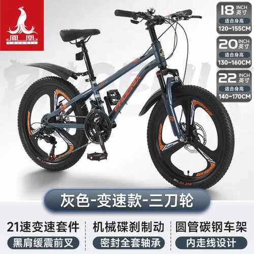 儿童自行车凤凰高碳钢