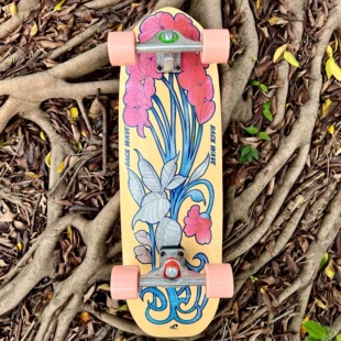 BackWave 31”花卉 陆地冲浪板 | 新品升级MiniLogo PU/礼盒装