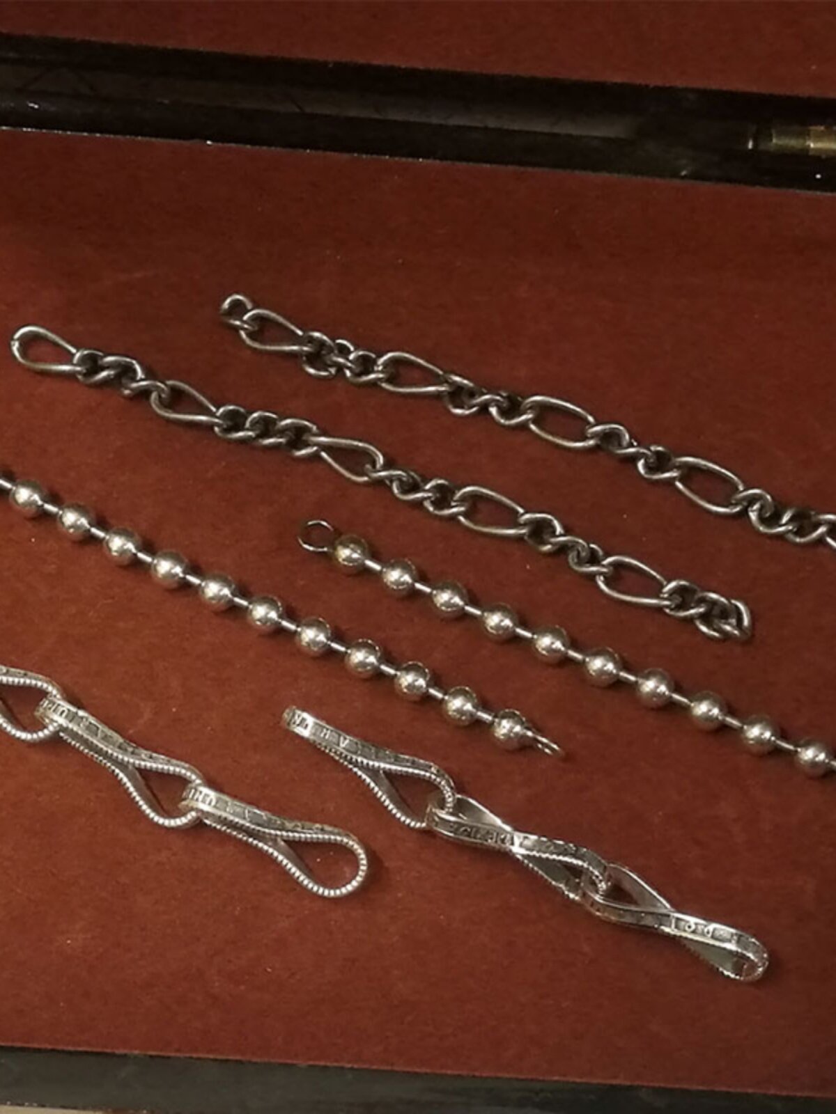 CHAIN SEMI-FINISHED BRACELET DIY MATERIAL VINTAGE DISTRESSED SILVER NECKLACE ACCESSORIES SILVER TASSEL BEAD CHAIN ACCESSORIES