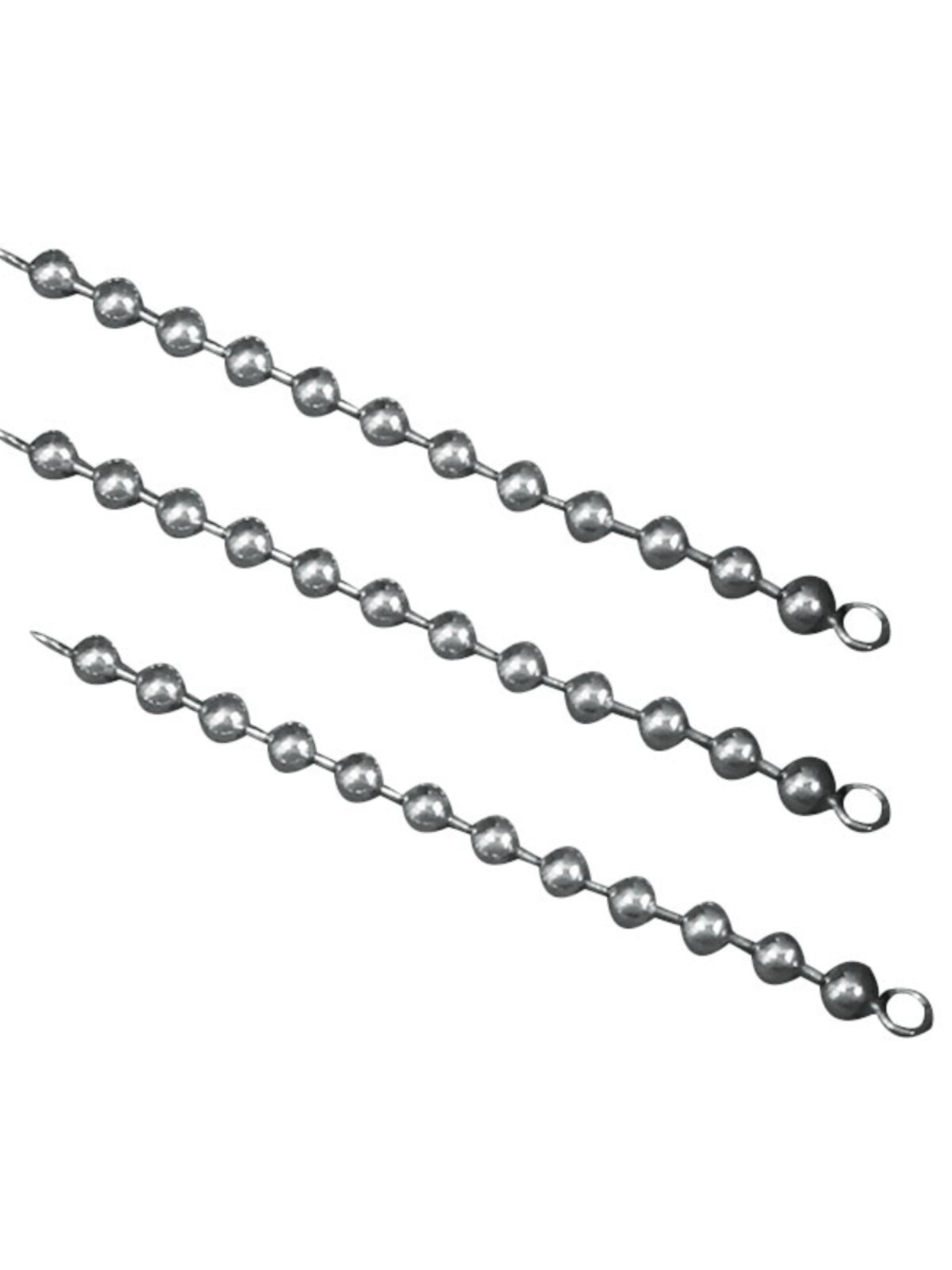 CHAIN SEMI-FINISHED BRACELET DIY MATERIAL VINTAGE DISTRESSED SILVER NECKLACE ACCESSORIES SILVER TASSEL BEAD CHAIN ACCESSORIES