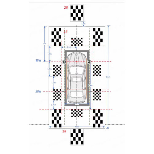 零跑原车C10 C16 C01 C11 原厂360全景标定布调试工具