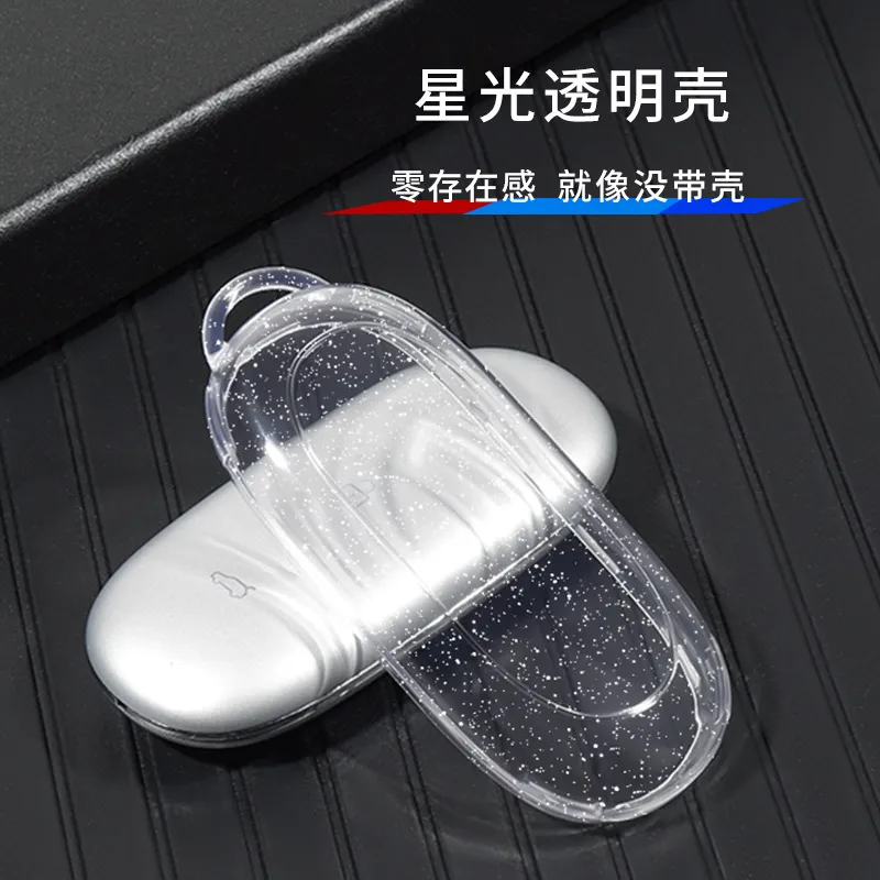 适配理想L7钥匙套l9全包one汽车MEGA锁匙包L8保护壳子tpu透明女款