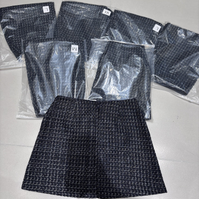 欧洲站2025秋季新款高腰显瘦短裙