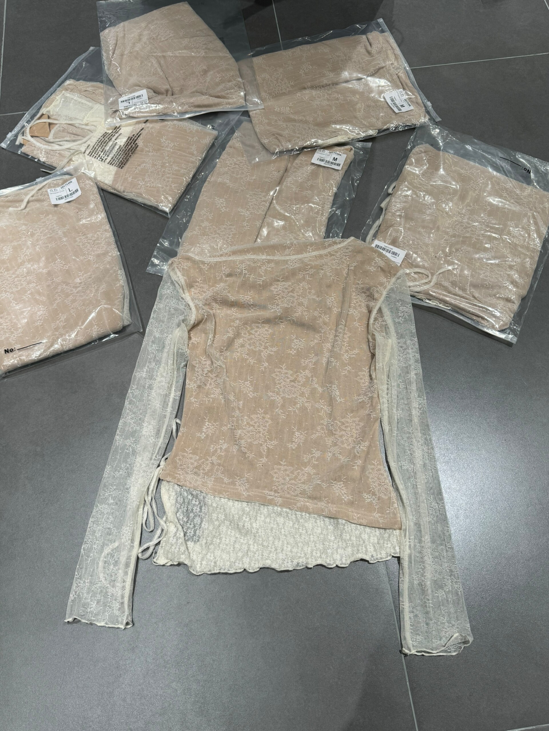 欧洲站2026春季新款 欧货时尚一字领蕾丝拼接假两件长袖上衣衬衫