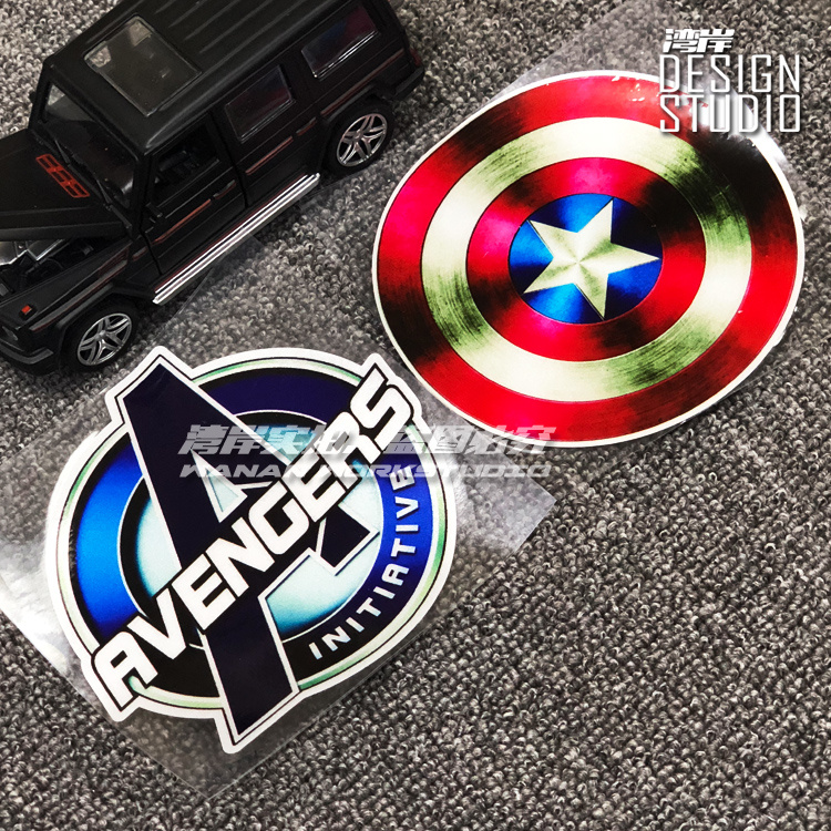 最速湾岸复仇者联盟动漫贴纸标志