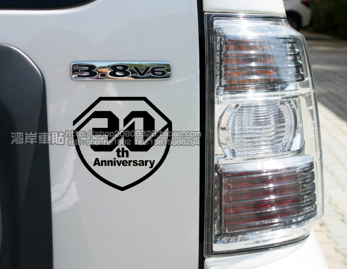 最速湾岸车贴4x4帕杰罗越野贴纸