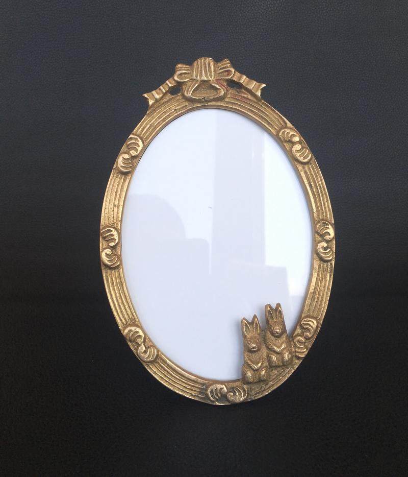 印度进口黄铜框架相夹小兔子相框复古婚礼照片软装透饰品明相框架|ruв категории Домашний быт, рамка/рамка - от Buy2taobao.com для оказания профессиональной услуги покупки агента Taobao