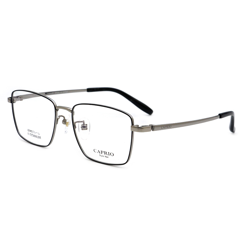 CAPRIO卡佩罗眼镜架日本男女士简约全框钛材超轻近视眼镜框CA1449