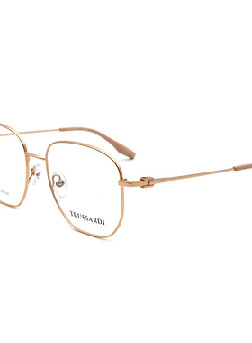 TRUSSARDI杜鲁萨迪眼镜韩复古大框眼镜框男女显瘦可配镜TSU1023T