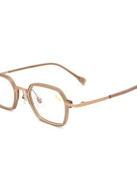 KASUBI卡苏比眼镜框纯钛男商务全框可配高度数近视眼镜架K99065