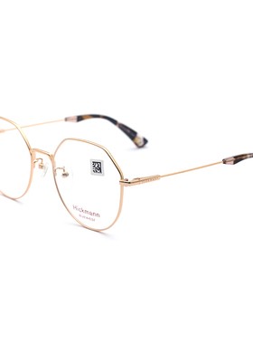 Hickmann/ 海歌漫眼镜框个性多边设计圆脸女时尚男眼镜架 HIC1074