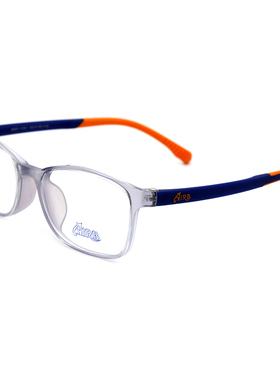 金玉良品眼镜架AIRB超轻近远视弱视矫正硅胶青少年镜框9-15岁6661