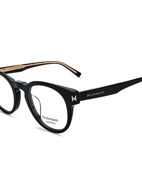Hickmann海歌漫眼镜框男女经典个性板材全框配近视眼镜架HIC6059
